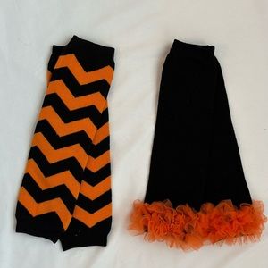 2 Pair of Leg Warmers, Boy and Girl Leg Warmers